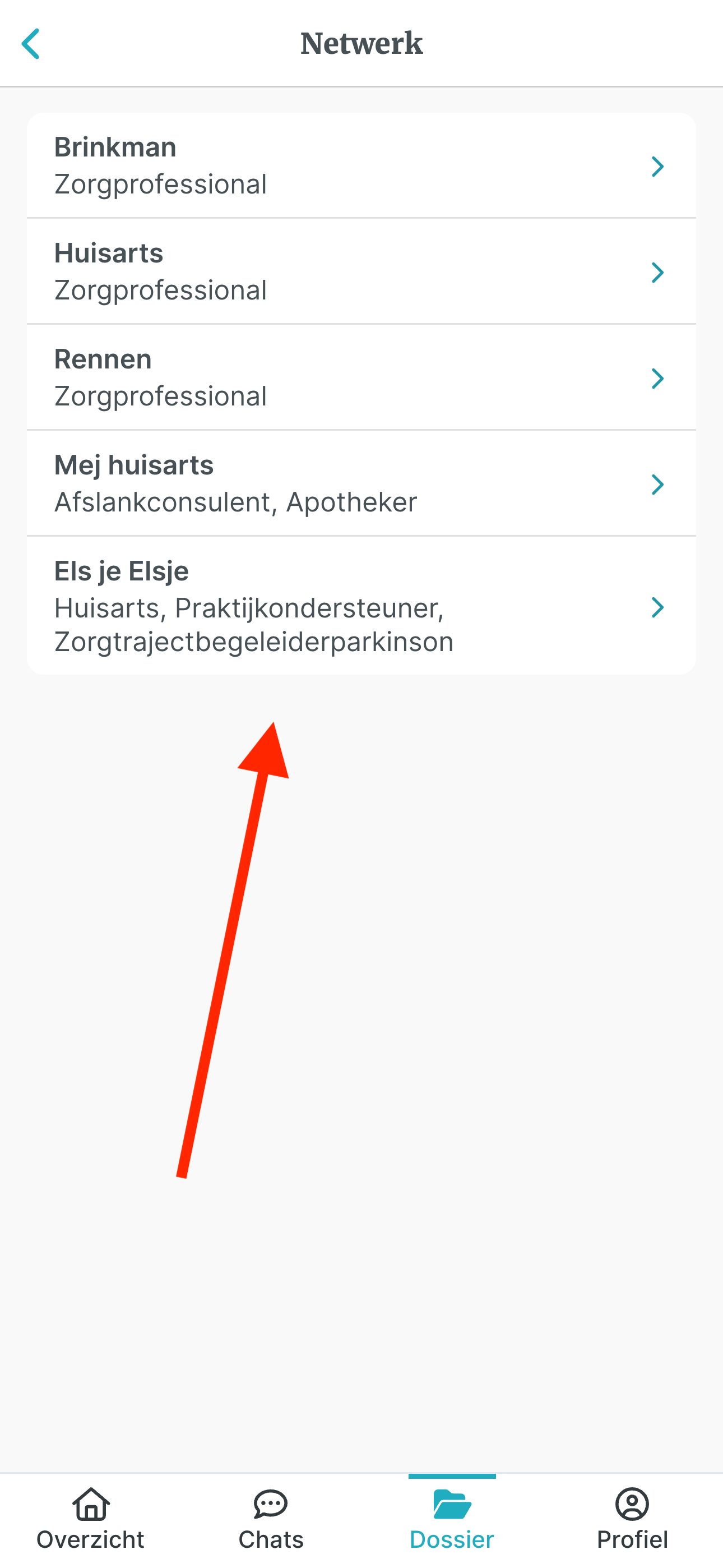 Kies zorgverlener