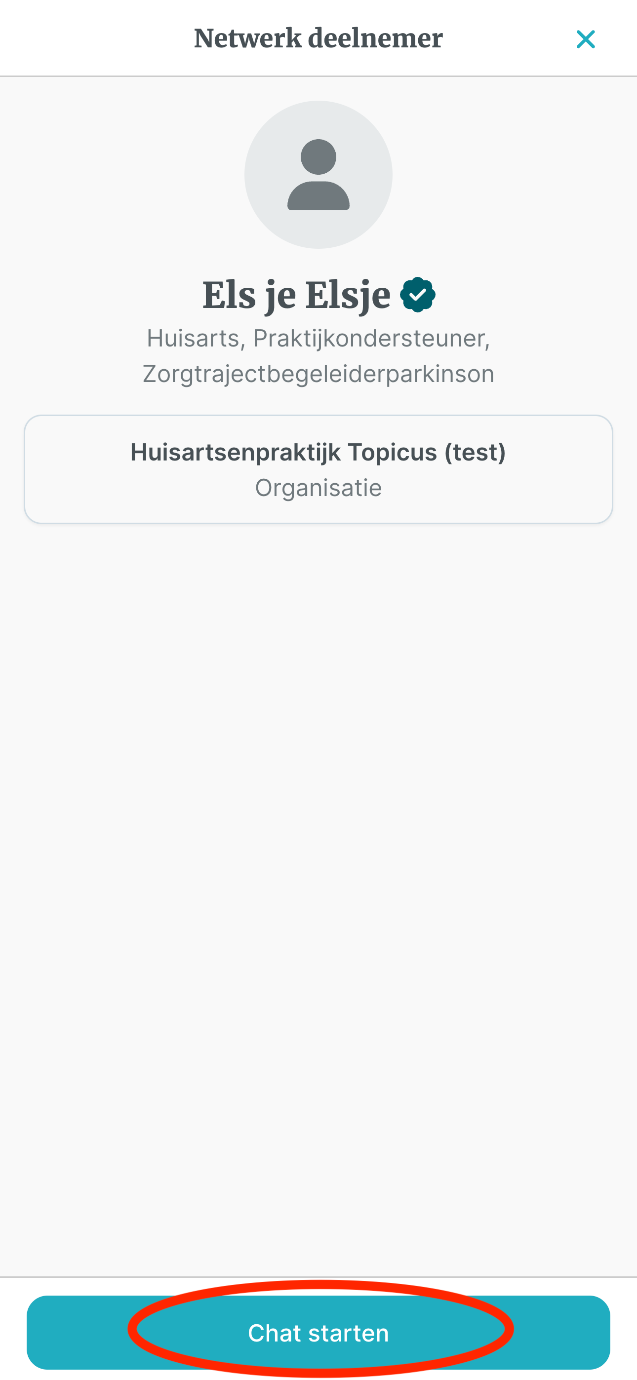 Start chat